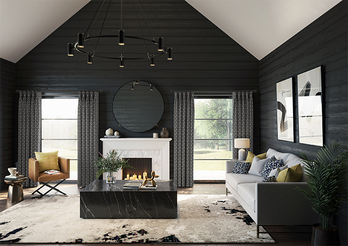 Hexgem, Onyx - Made to Measure Curtains - Image 14